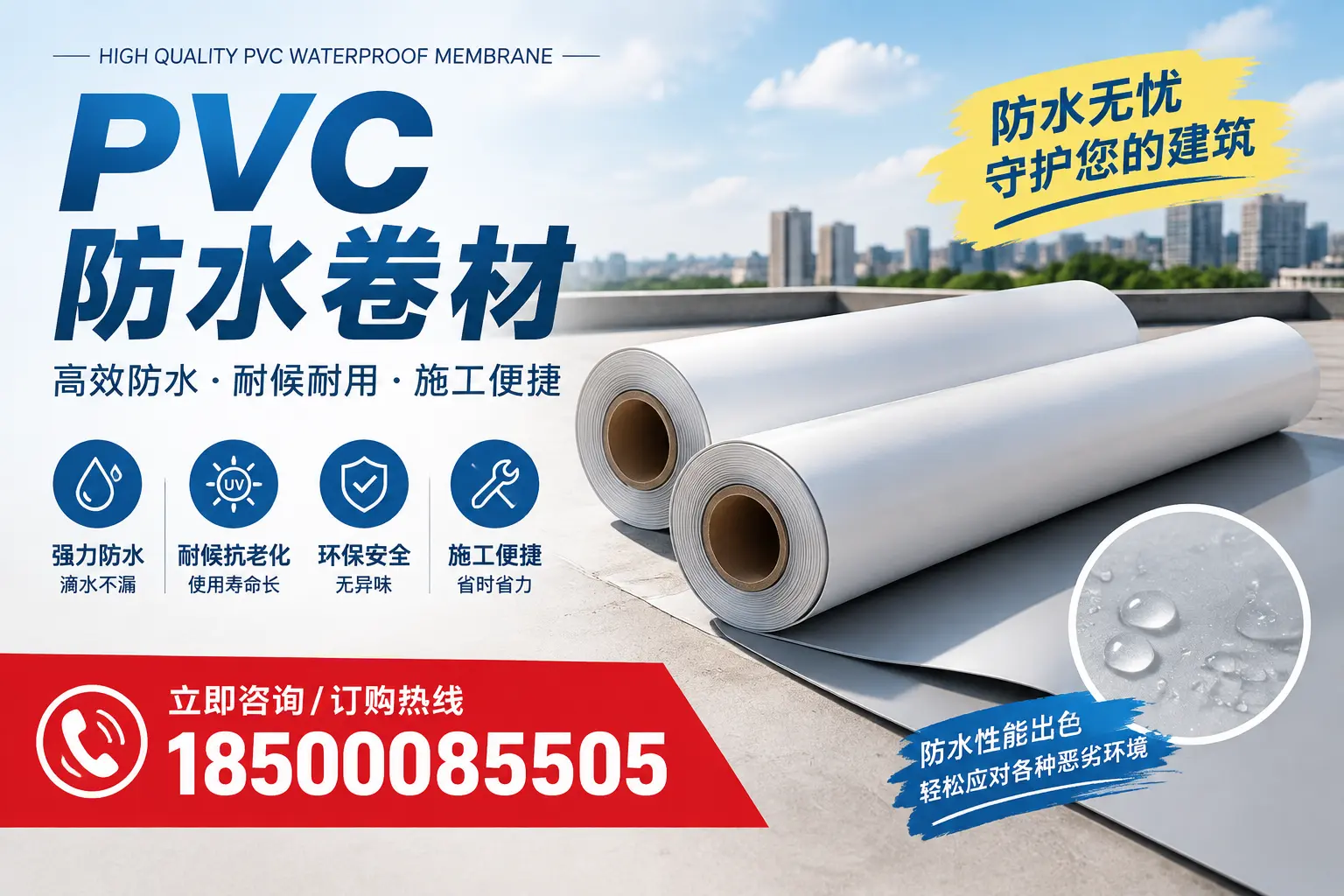 如何正确储存PVC防水卷材？固原用户的实用建议
