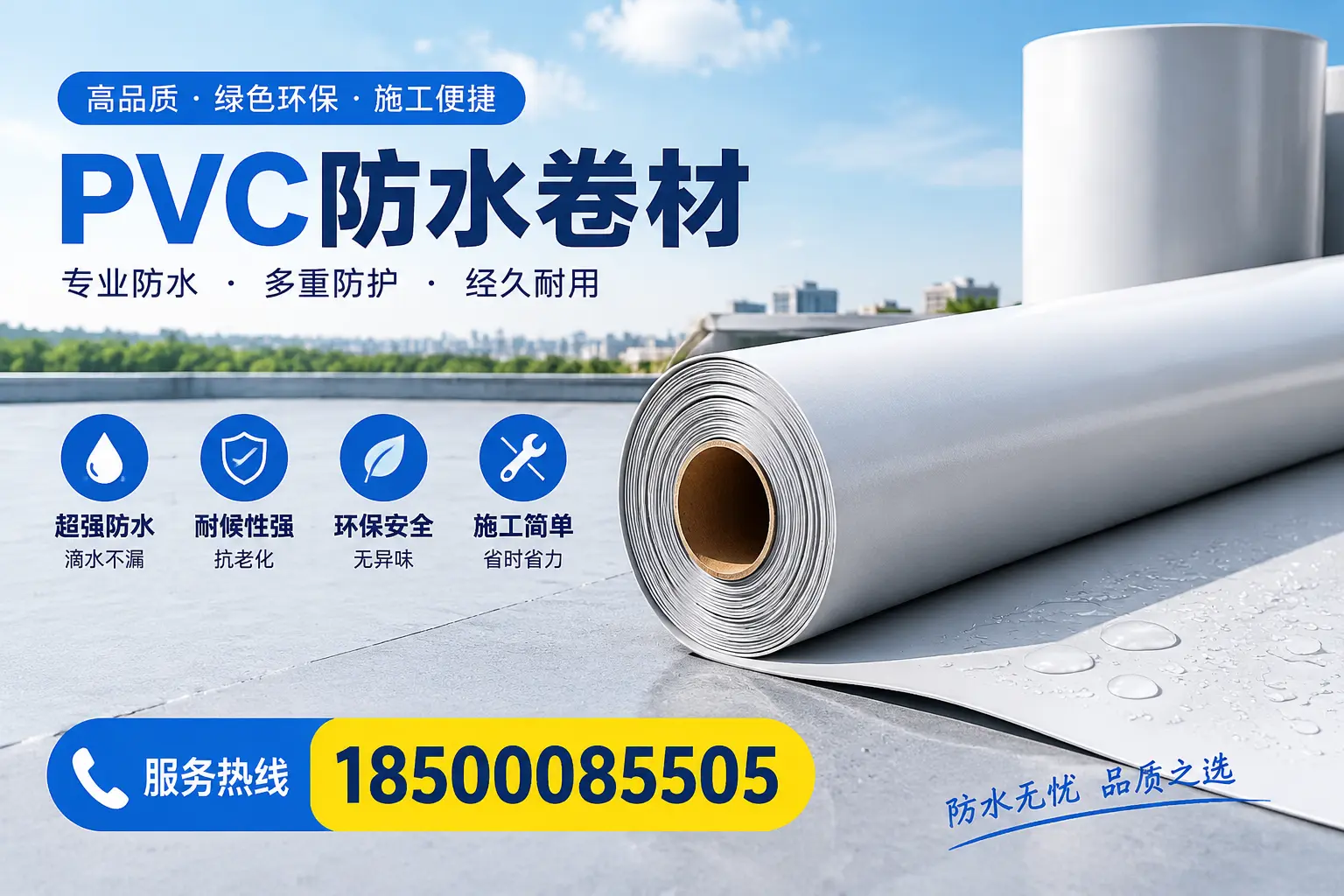 选用PVC防水卷材时需要避开的常见误区，特别是在固原